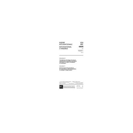 IEC 60688 Amd.1 Ed. 2.0 b:1997