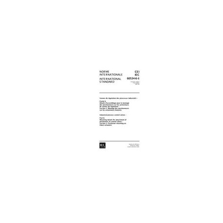 IEC 60534-6-1 Ed. 1.0 b:1997