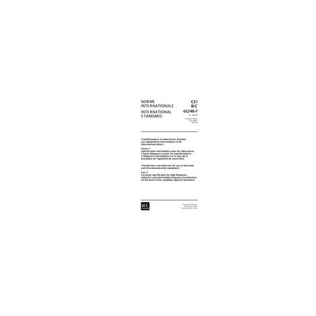 IEC 61248-7 Ed. 1.0 b:1997