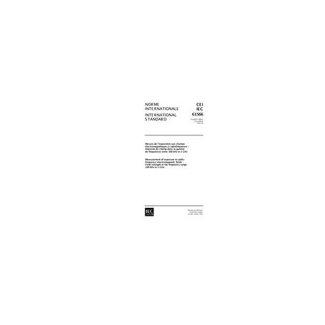 IEC 61566 Ed. 1.0 b:1997