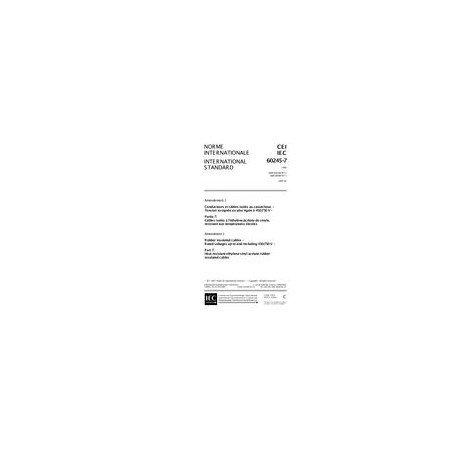 IEC 60245-7 Amd.1 Ed. 1.0 b:1997