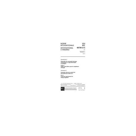IEC 60730-2-11 Amd.2 Ed. 1.0 b:1997