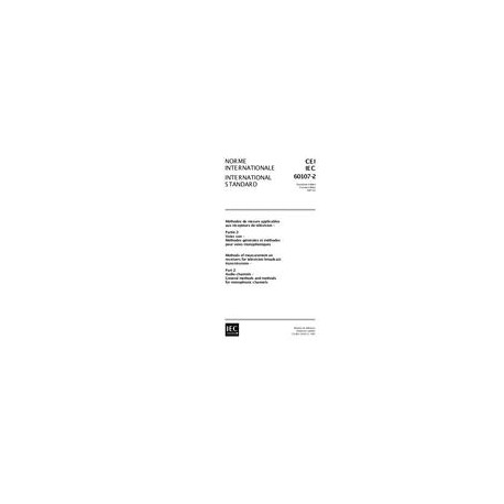 IEC 60107-2 Ed. 2.0 b:1997