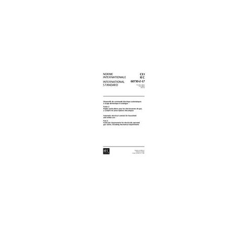 IEC 60730-2-17 Ed. 1.0 b:1997