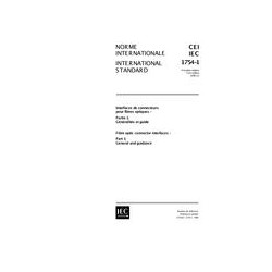 IEC 61754-1 Ed. 1.0 b:1996