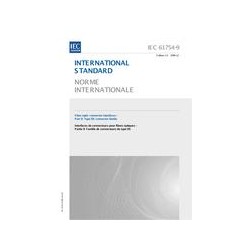 IEC 61754-9 Ed. 1.0 b:1996