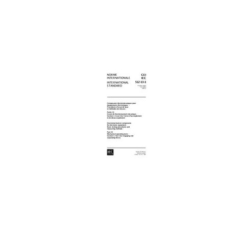IEC 60512-13-1 Ed. 1.0 b:1996