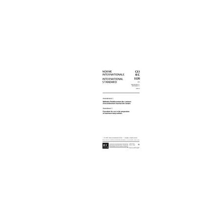 IEC 61126 Amd.1 Ed. 1.0 b:1996