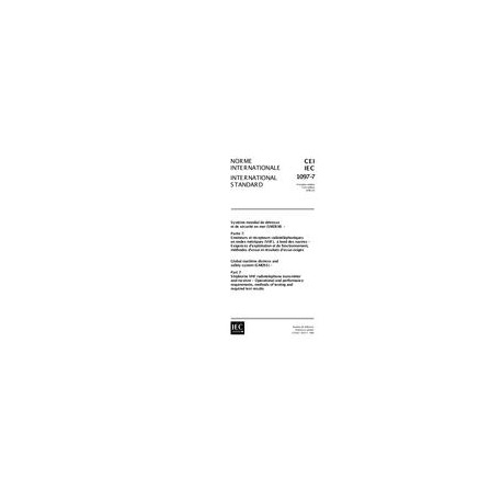 IEC 61097-7 Ed. 1.0 b:1996