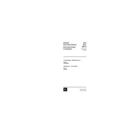 IEC 60851-1 Ed. 2.0 b:1996