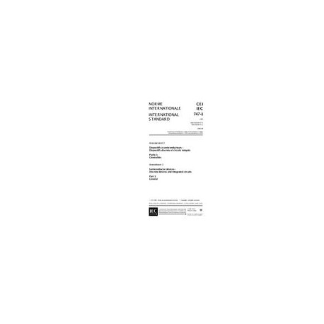IEC 60747-1 Amd.3 Ed. 1.0 b:1996