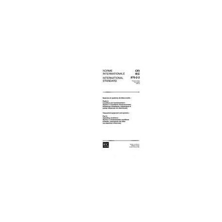 IEC 60870-2-2 Ed. 1.0 b:1996
