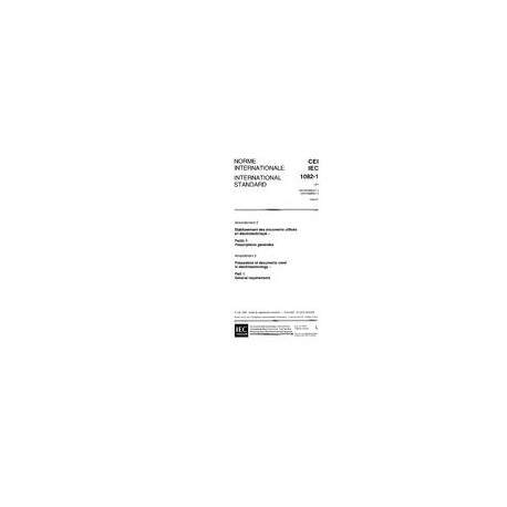 IEC 61082-1 Amd.2 Ed. 1.0 b:1996