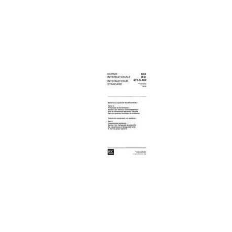 IEC 60870-5-102 Ed. 1.0 b:1996
