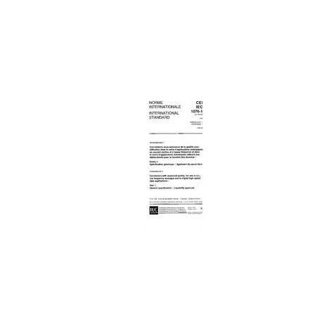 IEC 61076-1 Amd.1 Ed. 1.0 b:1996