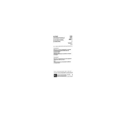 IEC 60489-1 Amd.1 Ed. 2.0 b:1996
