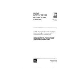 IEC 61358 Ed. 1.0 b:1996