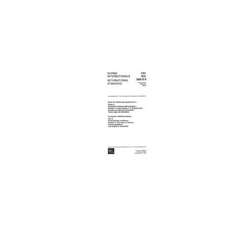 IEC 60605-3-5 Ed. 1.0 b:1996