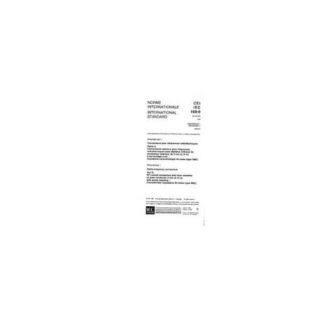 IEC 60169-9 Amd.1 Ed. 1.0 b:1996
