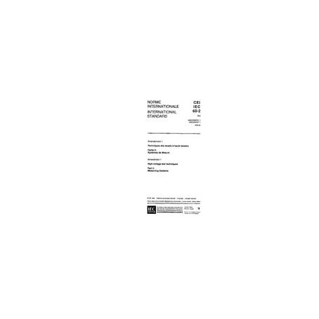 IEC 60060-2 Amd.1 Ed. 2.0 b:1996