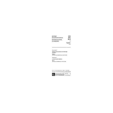IEC 60095-4 Amd.1 Ed. 1.0 b:1996