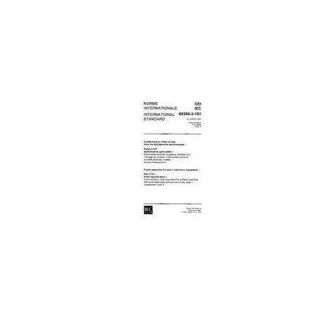 IEC 60384-3-101 Ed. 1.0 b:1995