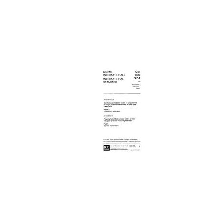 IEC 60227-1 Amd.1 Ed. 2.0 b:1995