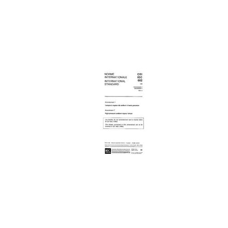 IEC 60662 Amd.7 Ed. 1.0 b:1995