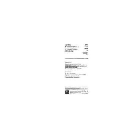 IEC 61048 Amd.1 Ed. 1.0 b:1995