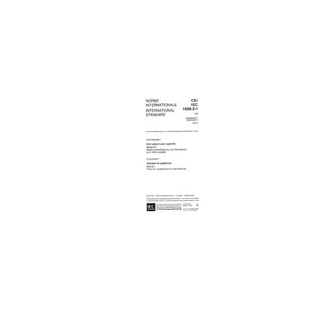 IEC 61058-2-1 Amd.1 Ed. 1.0 b:1995