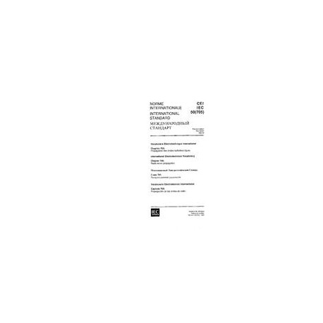 IEC 60050-705 Ed. 1.0 b:1995