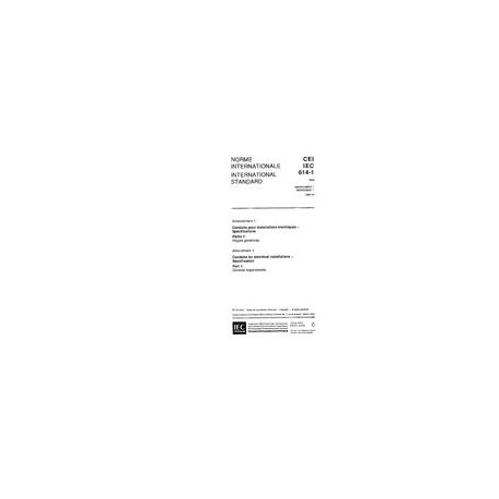 IEC 60614-1 Amd.1 Ed. 2.0 b:1995
