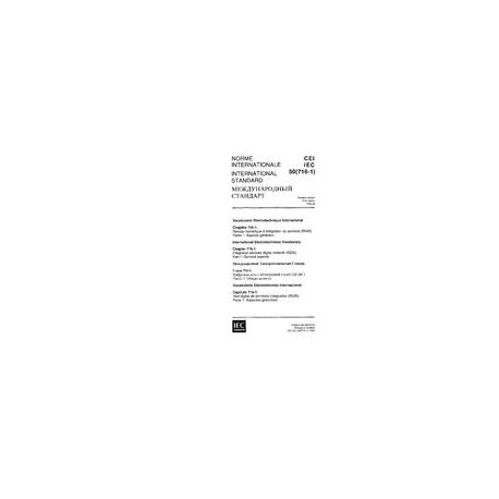 IEC 60050-716-1 Ed. 1.0 t:1995