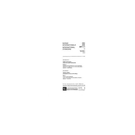 IEC 60287-1-1 Amd.1 Ed. 1.0 b:1995