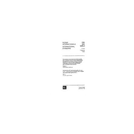 IEC 61076-1 Ed. 1.0 b:1995