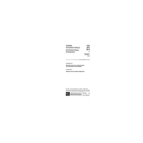 IEC 60079-4 Amd.1 Ed. 2.0 b:1995