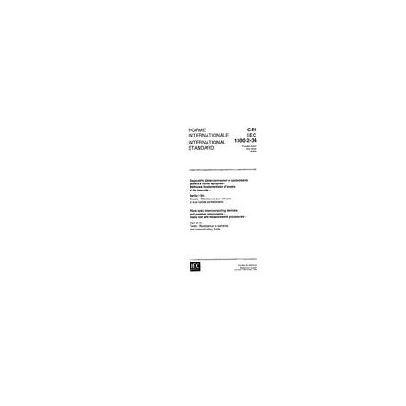 IEC 61300-2-34 Ed. 1.0 b:1995