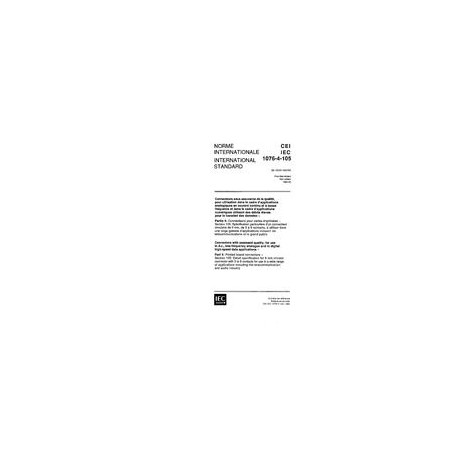 IEC 61076-4-105 Ed. 1.0 b:1995
