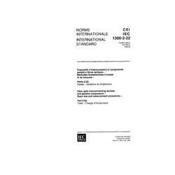IEC 61300-2-22 Ed. 1.0 b:1995