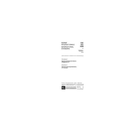 IEC 61028 Amd.1 Ed. 1.0 b:1995