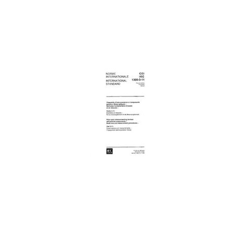 IEC 61300-3-11 Ed. 1.0 b:1995