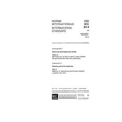 IEC 60034-4 Amd.1 Ed. 2.0 b:1995