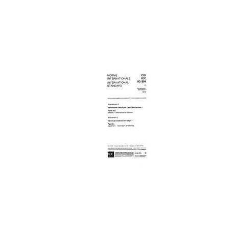 IEC 60092-301 Amd.2 Ed. 3.0 b:1995