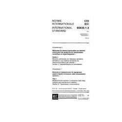 IEC 60835-1-3 Amd.1 Ed. 1.0 b:1995
