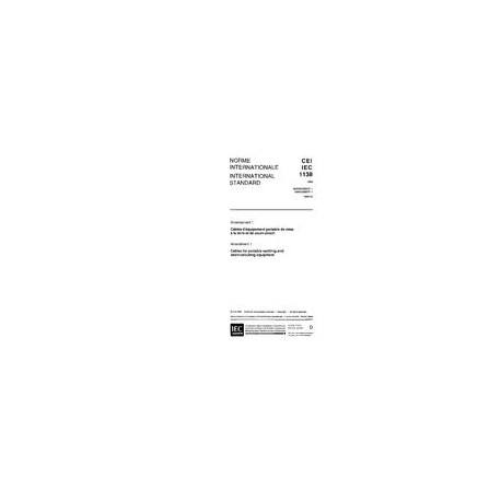 IEC 61138 Amd.1 Ed. 2.0 b:1995