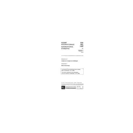 IEC 61167 Amd.1 Ed. 1.0 b:1995