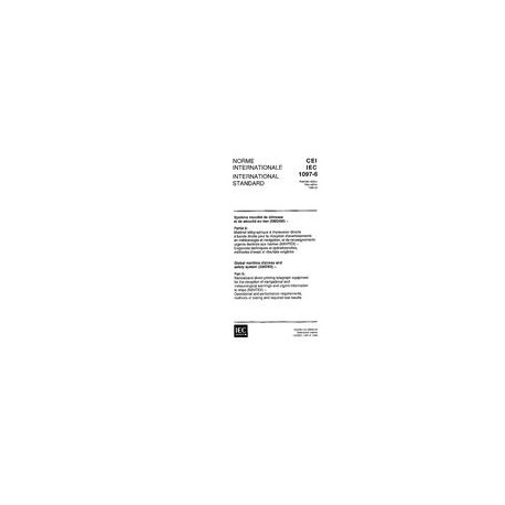 IEC 61097-6 Ed. 1.0 b:1995