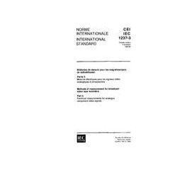 IEC 61237-3 Ed. 1.0 b:1995