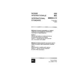 IEC 60835-3-11 Ed. 1.0 b:1995