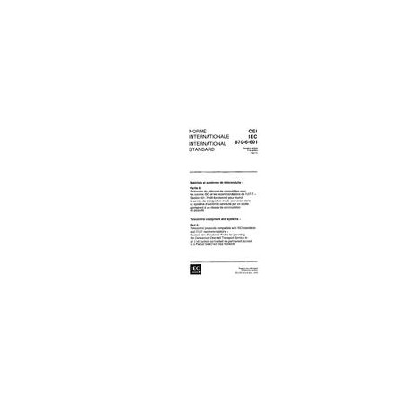IEC 60870-6-601 Ed. 1.0 b:1994